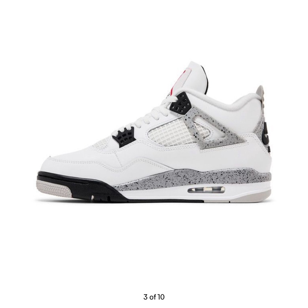 Air Jordan 4 Retro OG White Cement 2025